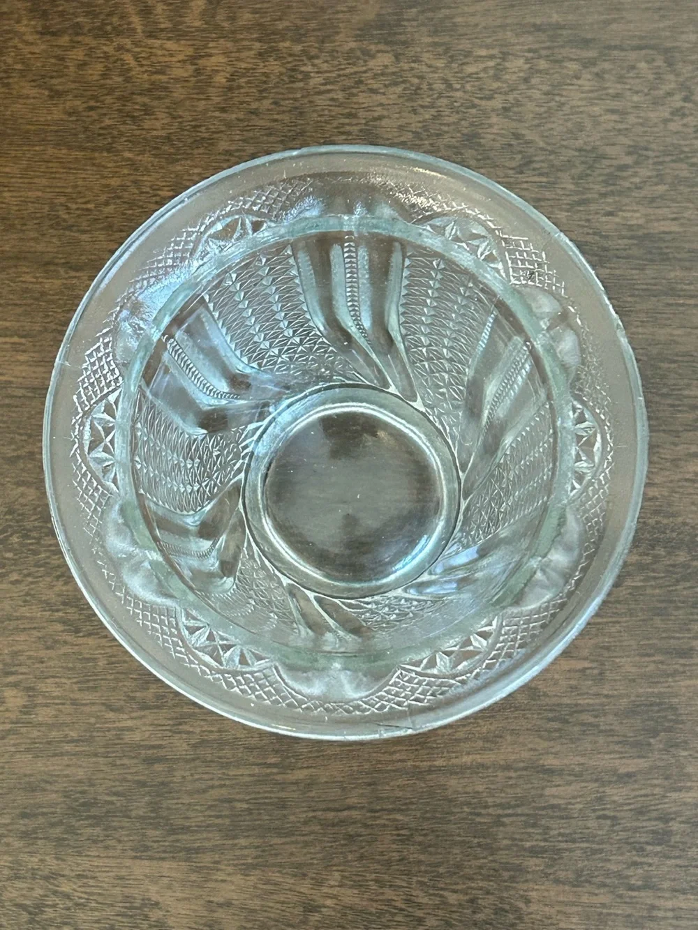 VINTAGE BEATTY BRADY GLASS CO 1898 EAPG FEATHER CLEAR GLASS SPOONER